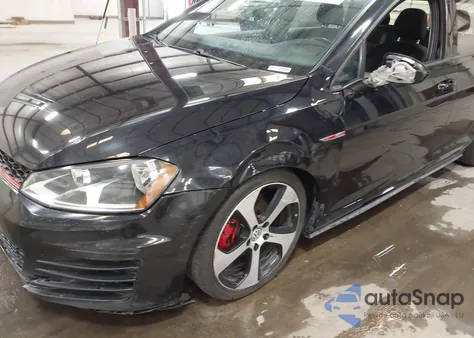 2017 Volkswagen Golf Gti Autobahn 4-Door/S 4-Door/Se 4-Door/Sport 4-Door из США, поврежденный, VIN 3VW5T7AU9HM070853